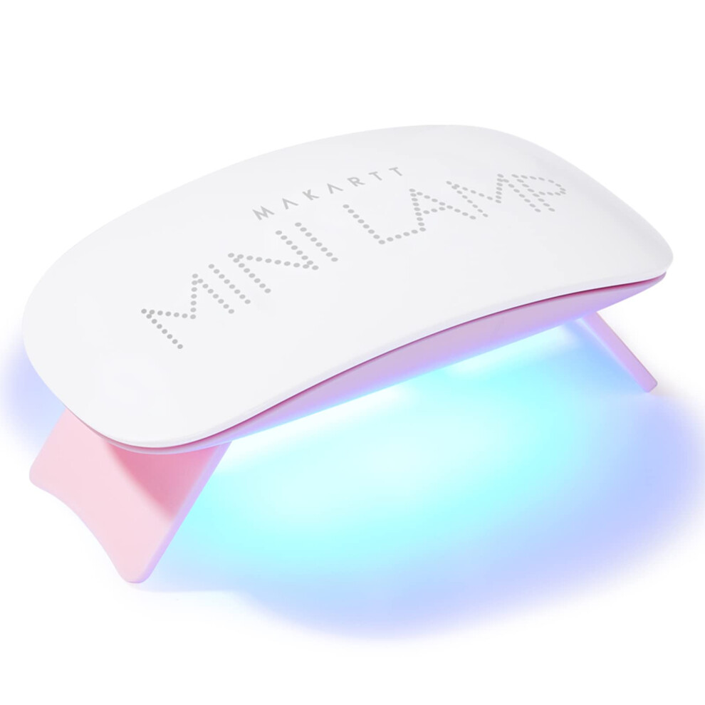 Makartt Light Led Mini Nail Lamp - Professional Nail Curing Dryer Uv Lamps For With 60S Timer Usb For Glue Gel X Nail Polish Acrylic Powder For