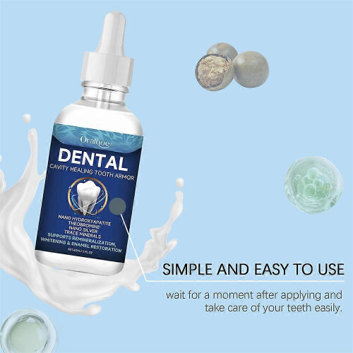 (3PCS) 1-5PCS 60ml Tooth care solution Dentite Cavity Healing Tooth Armor 1