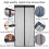 YRH Magnetic Fly Screen Door (100x210cm, Black) 3