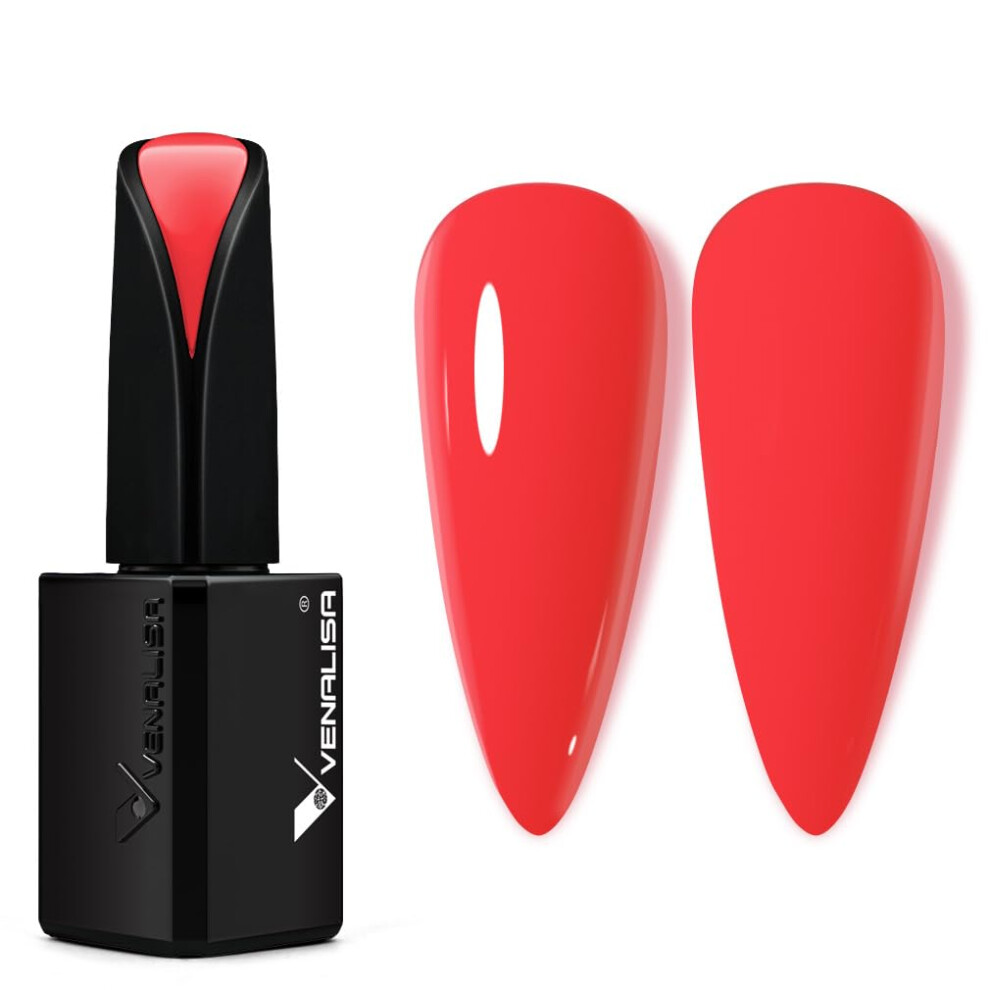 V Venalisa Red/Coral Venalisa Gel Nail Polish Color 15Ml Neutral Color Soak Off Led Gel Nail Varnish Long Lasting Nail Polish Nail Art Diy Manicure Kit Beauty