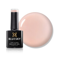 Bluesky All in One Fast & Easy Builder Gel 10ml, Latte - Nude Pink, Nail Strengthener and Extender for Long, Strong Nails & Nail Extensions