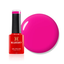 Bluesky Gel Nail Polish, Fuchsia Fumble, Mini, Neon36, Pink, Magenta, Long Lasting, Chip Resistant, 5ml (Requires Drying Under UV LED Lamp)