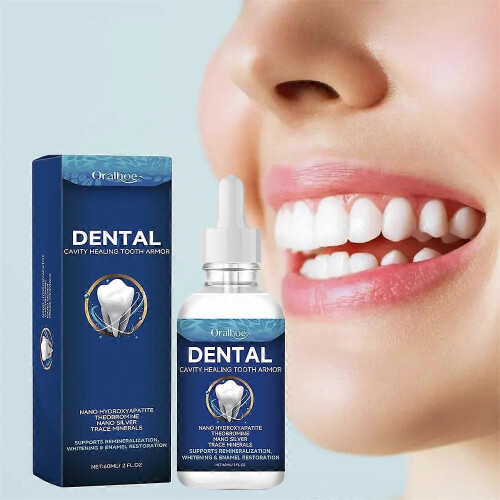 (4PCS) 1-5PCS 60ml Tooth care solution Dentite Cavity Healing Tooth Armor 1