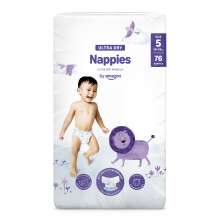 By Amazon - 76 Ultra Dry Nappies - Size 5 (10-16 kg) (Previously a Mama Bear brand, same product)