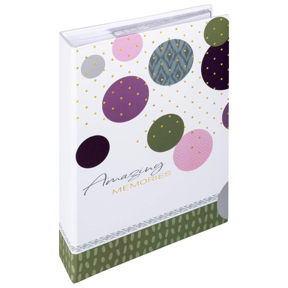 Photo Album 300 Photos 10 X 15 Cm Memo Album Amazing Memories Me-488-A Green Walther Design
