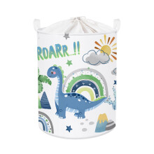 HUUMONSS Cute Dinosaur Storage Basket for Parents Organizing Kids Toys Clothes Large Dragon Boys Gift Toy Box Box Bin Laundry Hamper for Bathroom