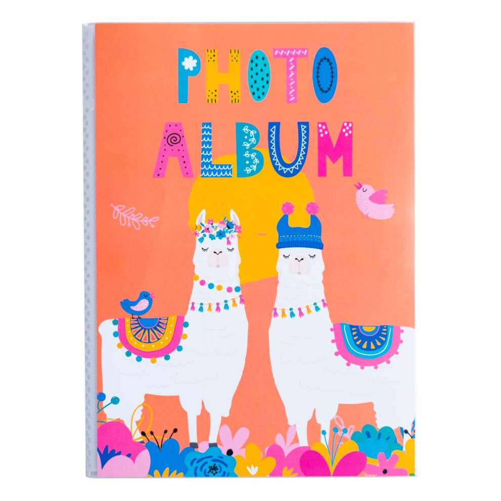 6X4 Photo Album - Llama | Soft Cover, 10X15 Cm, 36 Pockets Photo Albums 6X4, Memory Book | Llama Gifts Under 2 Pounds Grupo Erik