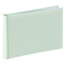 Hama 2730 Jumbo Fine Art Photo Album, 24 x 17 cm, 36 Pages, Pastel Green