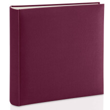 Hama Jumbo Album, Linen, Wine red, Universal