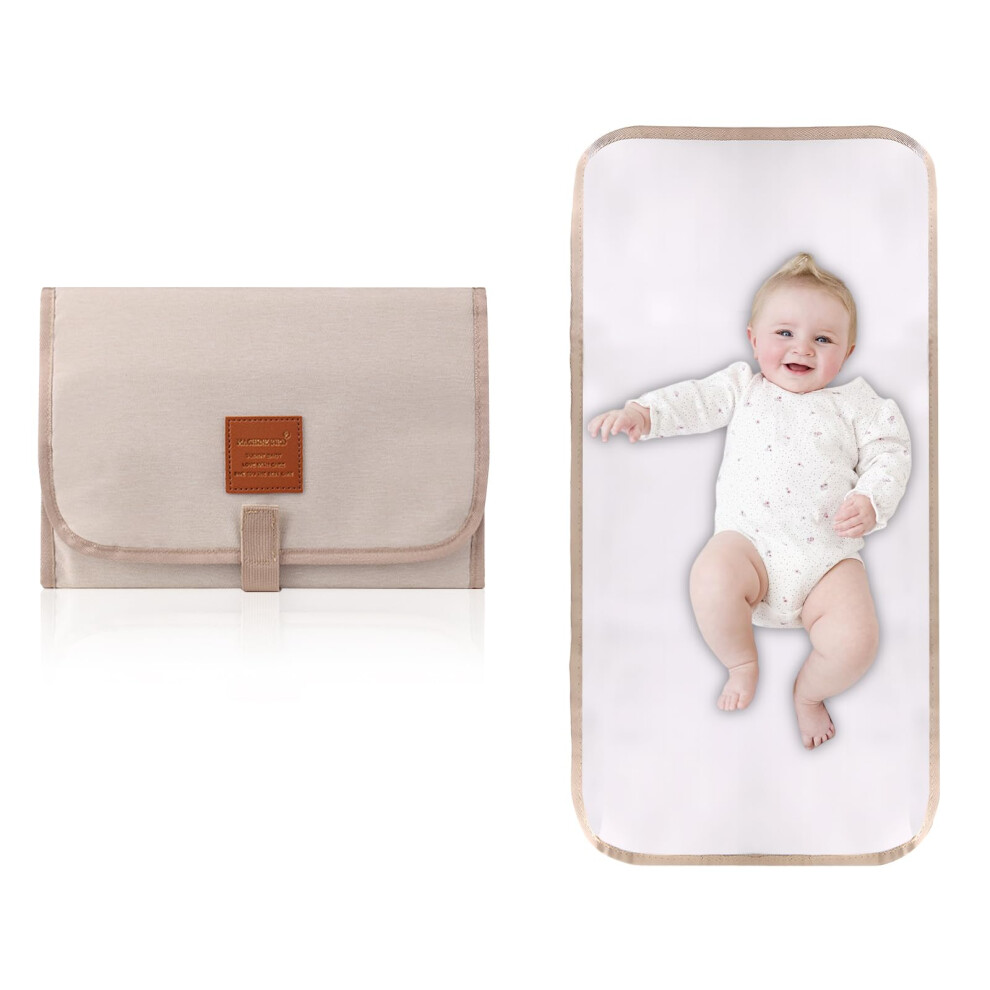 Portable Changing Mat Travel Changing Mat For Baby Waterproof Foldable Nappy Changing Mats Wipe Clean Diaper Pad Home Outside Gdokkny