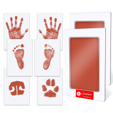 TATUNER Baby Hand and Footprint Kit Inkless - Mess Free Ink Pad, Paw Print Kit for Dogs and Cats, Safe Clean Touch Ink Pads for Newborn Handprints