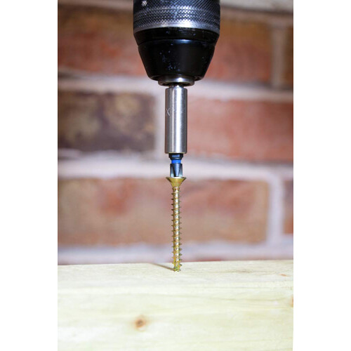 TIMco TIMCO C2 StrongFix MultiPurpose Premium Countersunk Gold Woodscrews  5 2