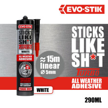 EVOSTIK Sticks Like Sht Turbo Adhesive White 290ml All Weather Fast