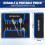 WORKPRO 8-Piece Spade Drill Bit Set, Carbon Steel Heavy Duty Flat Wood Drill Bit Set 5