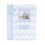 Lil' Peach Chevron Babybook, Blue 1