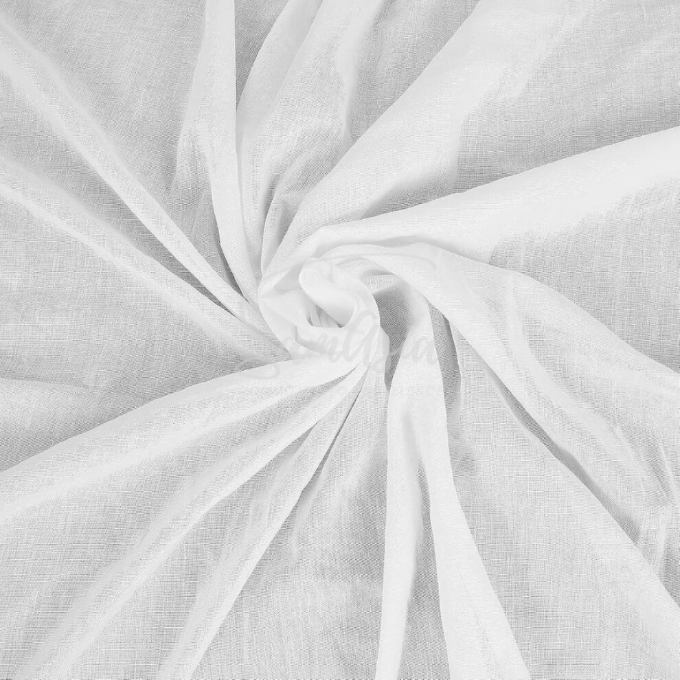 Samasia 5M White Muslin Cloths For Cooking, Cheese Cloths For Straining - 100% Cotton Cloth By The Metre, Grade 90 – 140Cm / 54" Wide For Cooking, Baking