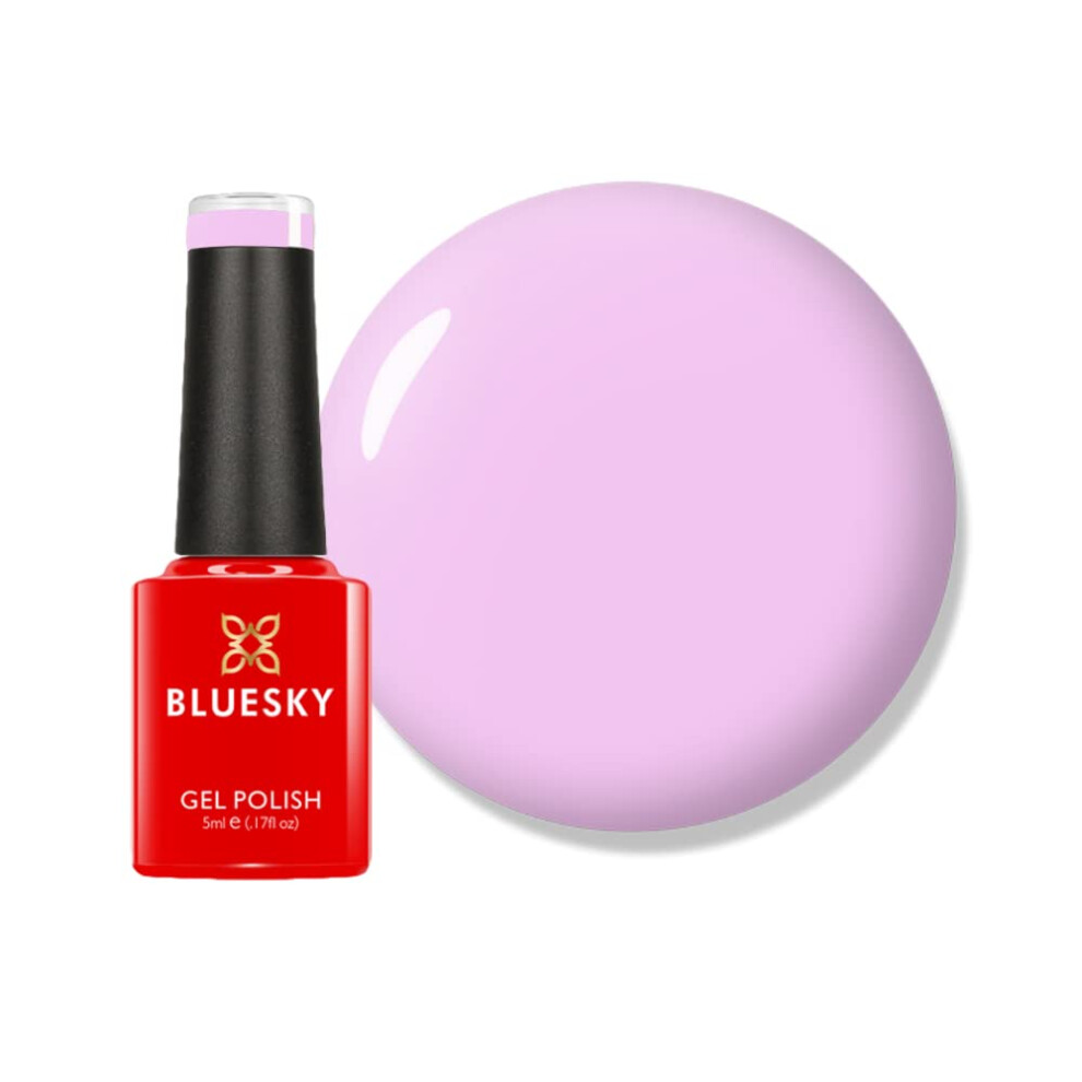 Bluesky Gel Nail Polish, Cake Pop - 80547, Long Lasting, Chip Resistant, 5Ml (Requires Drying Under Uv Led Lamp) Pink