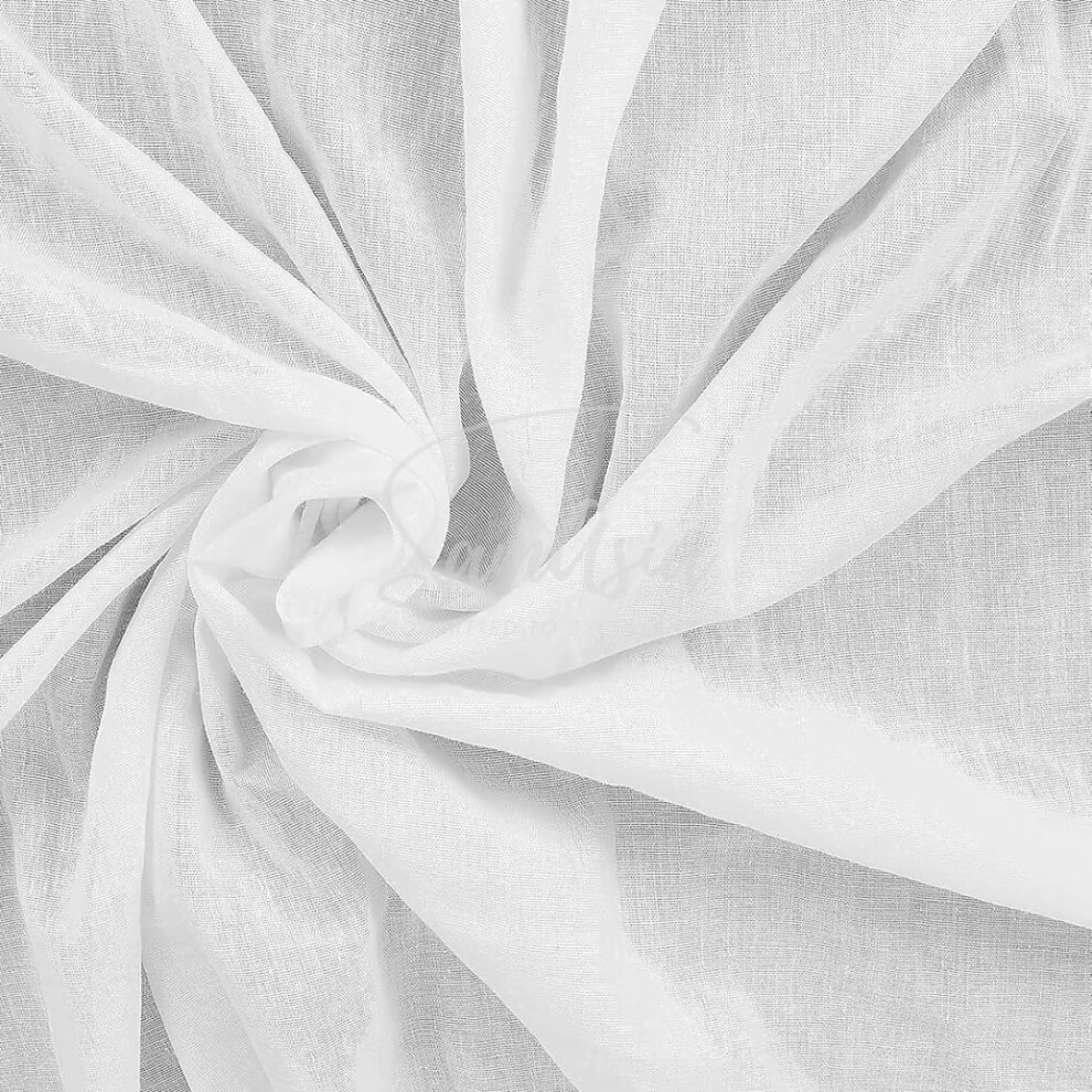 Samasia 1M White Muslin Cloths For Cooking, Cheese Cloths For Straining - 100% Cotton Cloth By The Metre, Grade 90 – 140Cm / 54" Wide For Cooking, Baking