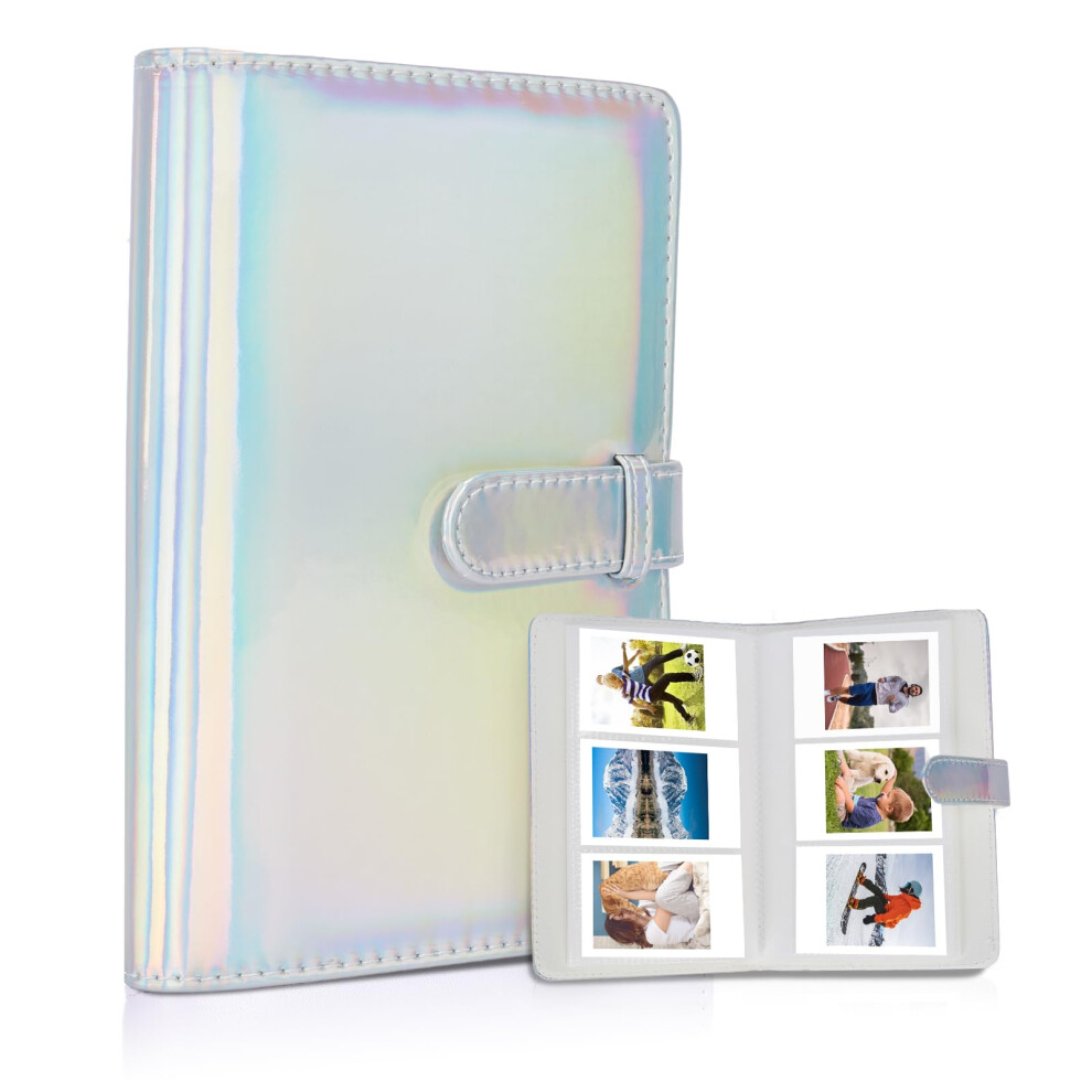 Riosin 108 Pockets Mini Album Compatible With Fujifilm Instax Mini Film, Suitable For Instax Mini 12/11/7+/9/Evo/40/99/Liplay