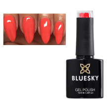 Bluesky Nail Gel Polish Coral Orange Color VIP29 UV LED Soak Off 10ml (Requires Drying under UV/LED Soak Off)