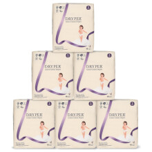 Baby Nappies DRYPER Size 5 (13-18kg), 114 Count, Ultra-Thin Soft Hypoallergenic Nappies for Sensitive Skin, 3D Leak Guards, Wetness Indicator