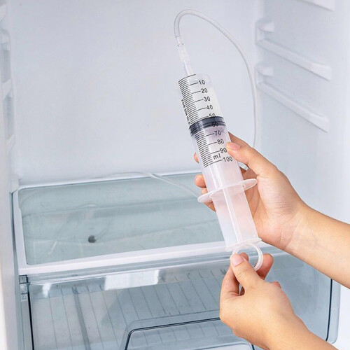 Fridge Drain Hole Cleaning Tool, 5Pcs Reusable Refrigerator Dredge Tool Cleaning Kit 1