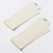 Bambino Mio, Revolutionary Reusable Nappy Booster - Flexi Boost - Pack of 2 Soft Nappy Inserts for Extra Absorbency