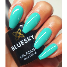 Bluesky Gel Nail Polish AQUA BLUEY GREEN SPRING SUMMER COLOR ALRIGHT ! SS2116 UV LED Soak Off 10ml