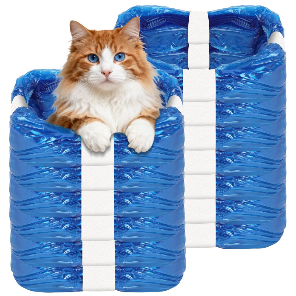 12 Pack Cat Litter Refills Bag, Nappy Bin Refills Bags, Smellproof Nappy-Bags, Diaper Bin Pail Disposal-Bags Nutkit