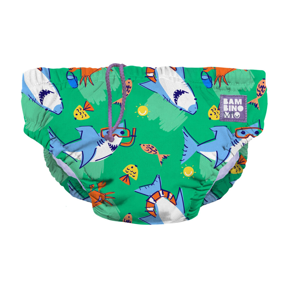 Bambino Mio Baby And Toddler Reusable Swim Nappy Pant, 1-2 Years, Finn, Boys And Girls