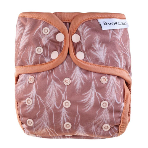 avo+cado Explorer One Size Cloth Nappy Cover (Dandelion)
