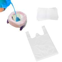 25pcs Travel Potty Liners, Commode Liners, Potty Liners, Commode Liners with Absorbent Pad, Portable Toilet Bags, Commode Liner, Commode Bags