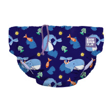 Bambino Mio Baby and Toddler Reusable Swim Nappy Pant, 6-12 Months, Squeak, Boys and Girls