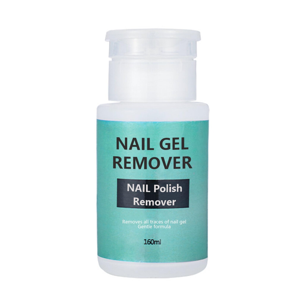 Eonfave Nail Polish Remover Acetone - Gel Polish Remover 160Ml - Nail Polish Remover Cleaner For Manicures And Pedicures For Fast Action Removal Of