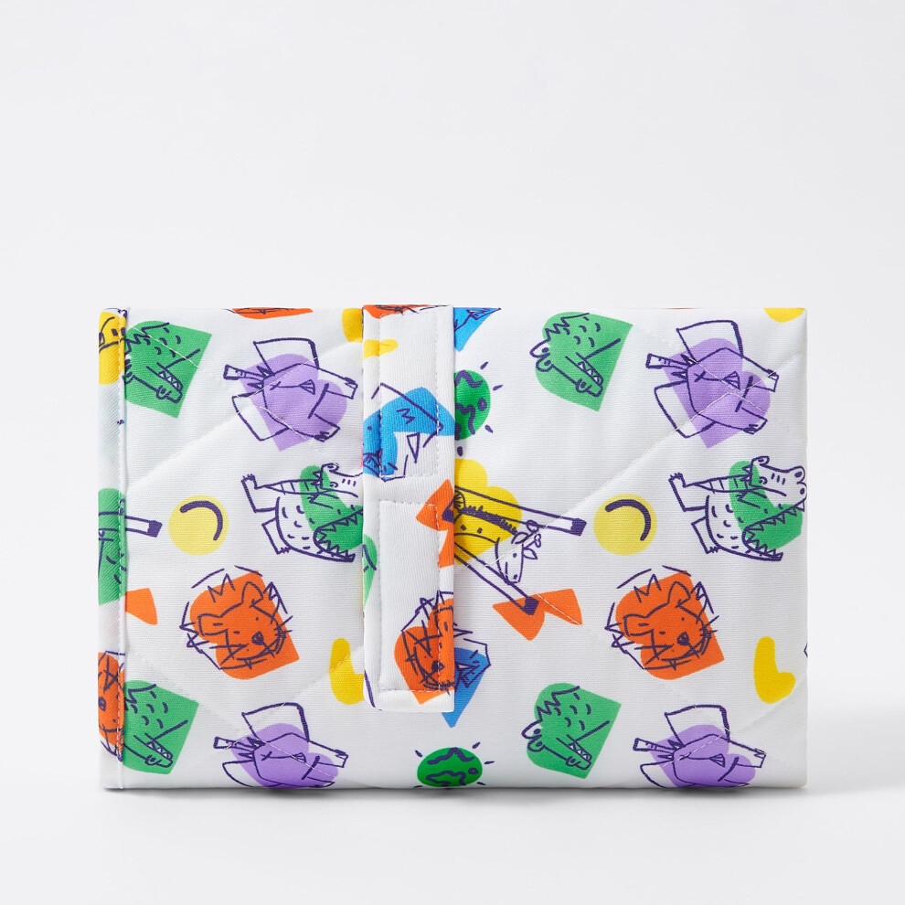 , On The Move Changing Mat - Lightweight, Foldable And Portable Nappy Changing Mat, Bold Bambino Mio