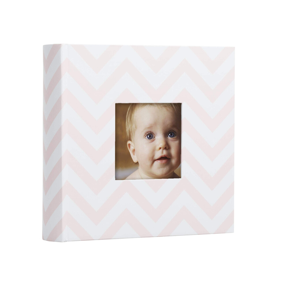 Photo Album, Thoughtful Keepsake Gift For Baby, Christening, Or Baptism - 50 Pages, With Polka Dots Gray/White Pearhead