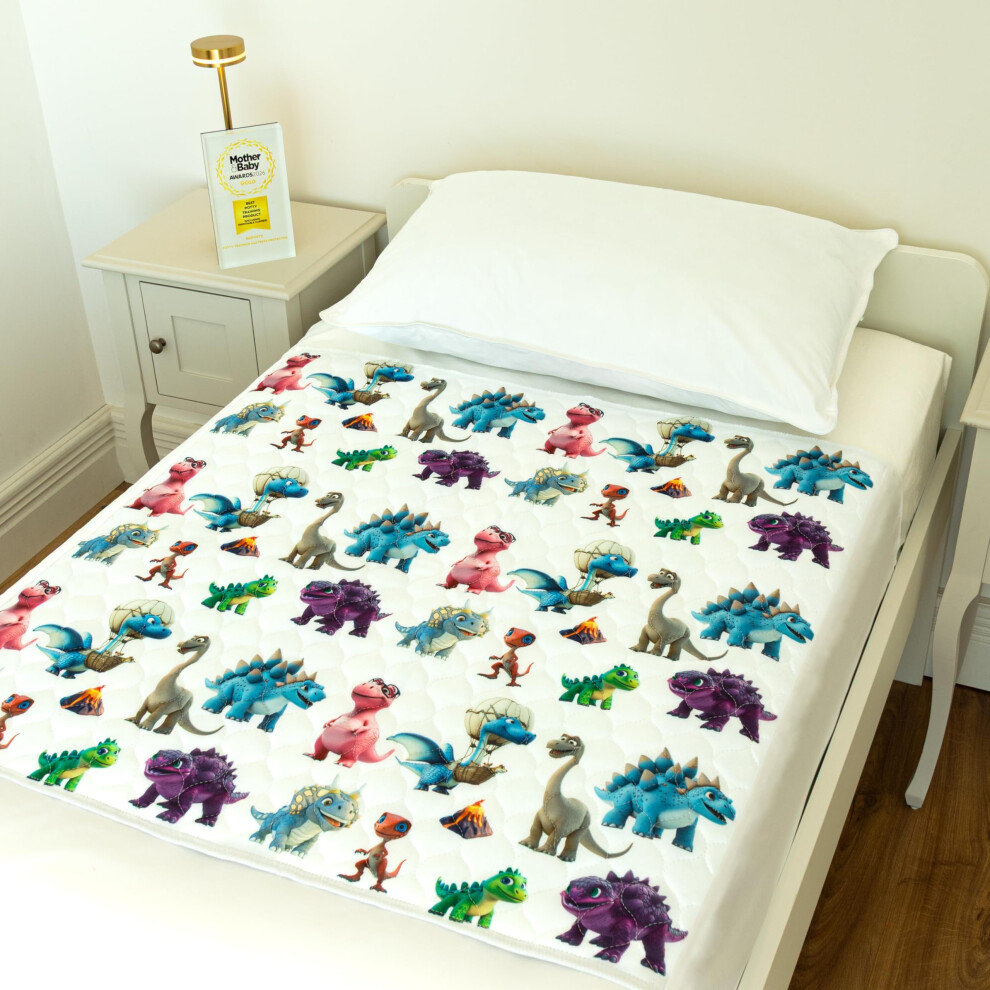 Bedwetz Potty Training Bed Pad – Waterproof Mattress Protector For Toddler & Single Beds