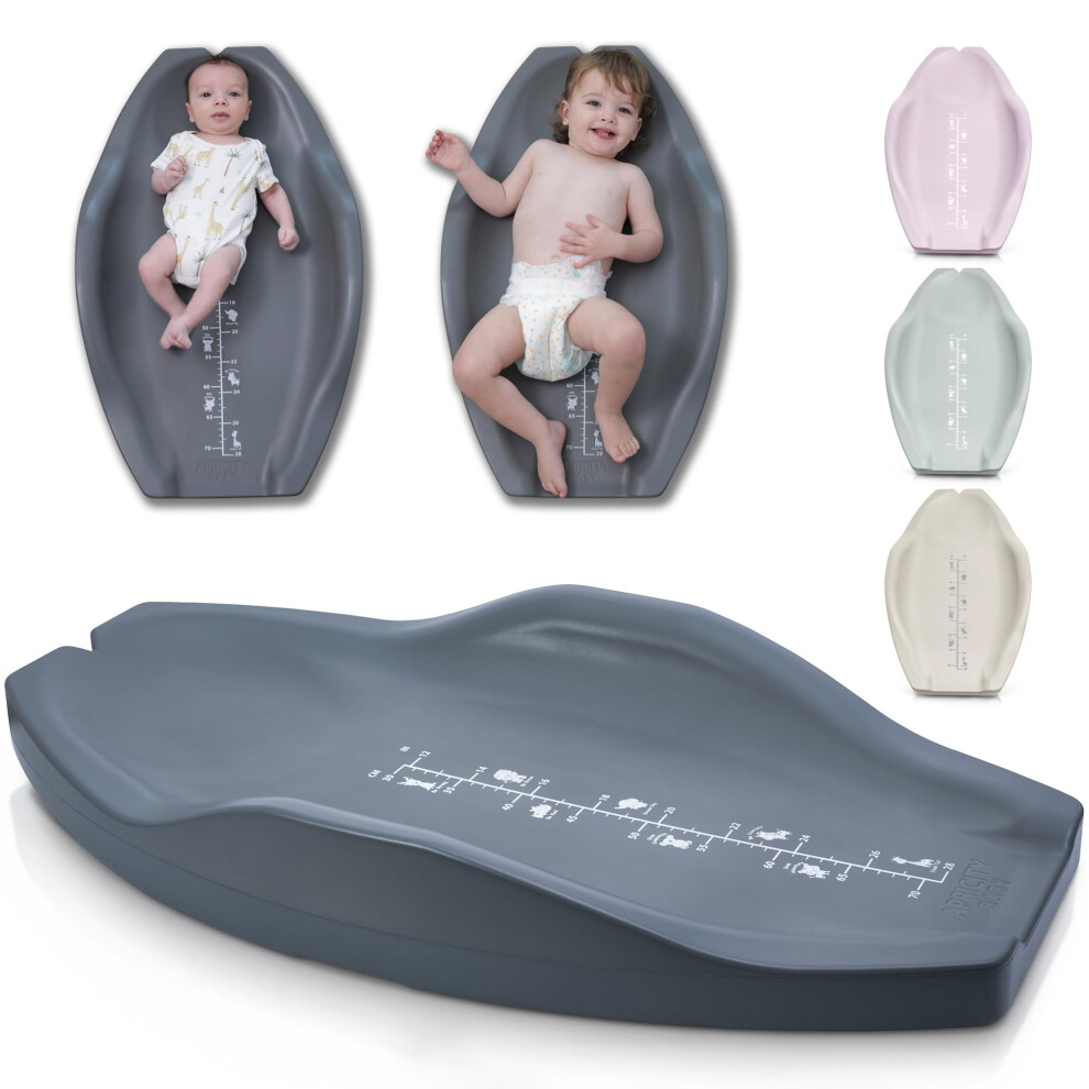 Wipeable Changing Mat, Waterproof Baby Change Mat With Raised Sides, Extra-Large 80 50 Cm Nappy Changing Pad For Newborn To Toddler Apricity Baby