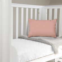 Pizuna Toddler Pillow Cases 40 x 60 cm, Misty Rose, 400 Thread Count 100% Long Staple Cotton Crib Pillowcase Set of 2