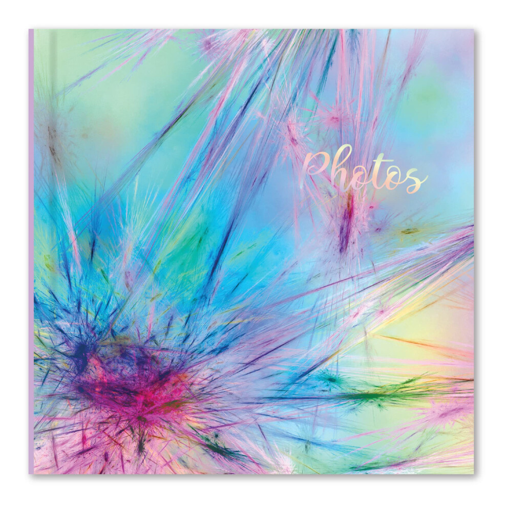 Photo Album 200 Photo Pockets Suitable For Photos Size 6''X4'' Memo Section A Stiff Backed Padded Cover, Slip In Pockets - Colorful Nature Karrma Ltd.