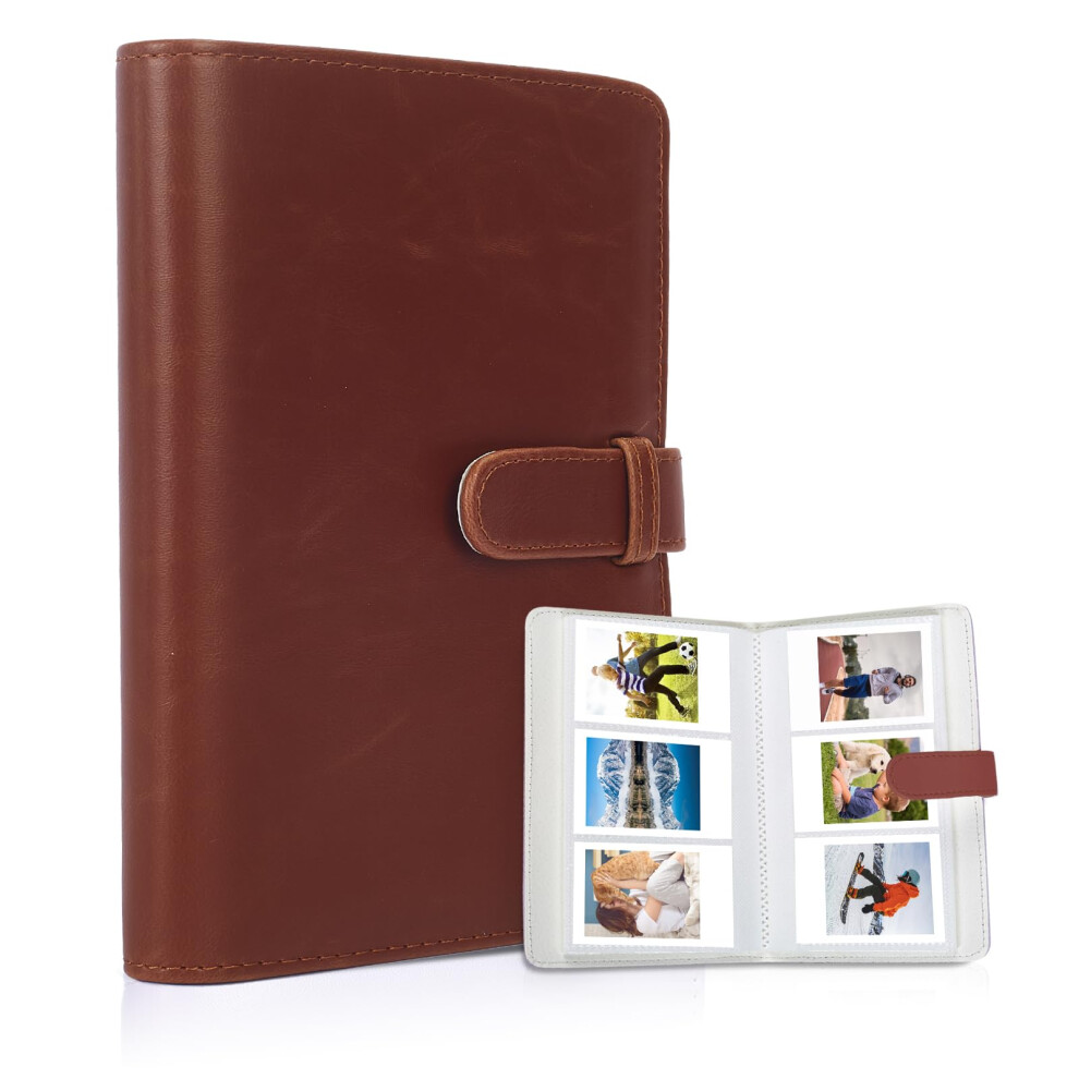 Riosin 108 Pockets Mini Album Compatible With Fujifilm Instax Mini Film, Suitable For Instax Mini 12/11/7+/9/Evo/40/99/Liplay