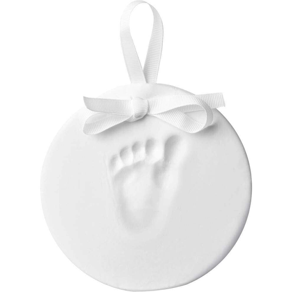 Reece Studio Baby’s Handprint Christmas Keepsake Kit Ornament, Diy Clay Newborn Footprint And Handprint Maker