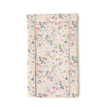 Red Kite Changing Mat Rose & Ivy. Unisex Baby Changing Mat (74 x 48 x 3.5cm) with Flower Design and Raised Padded Edges (Pink)