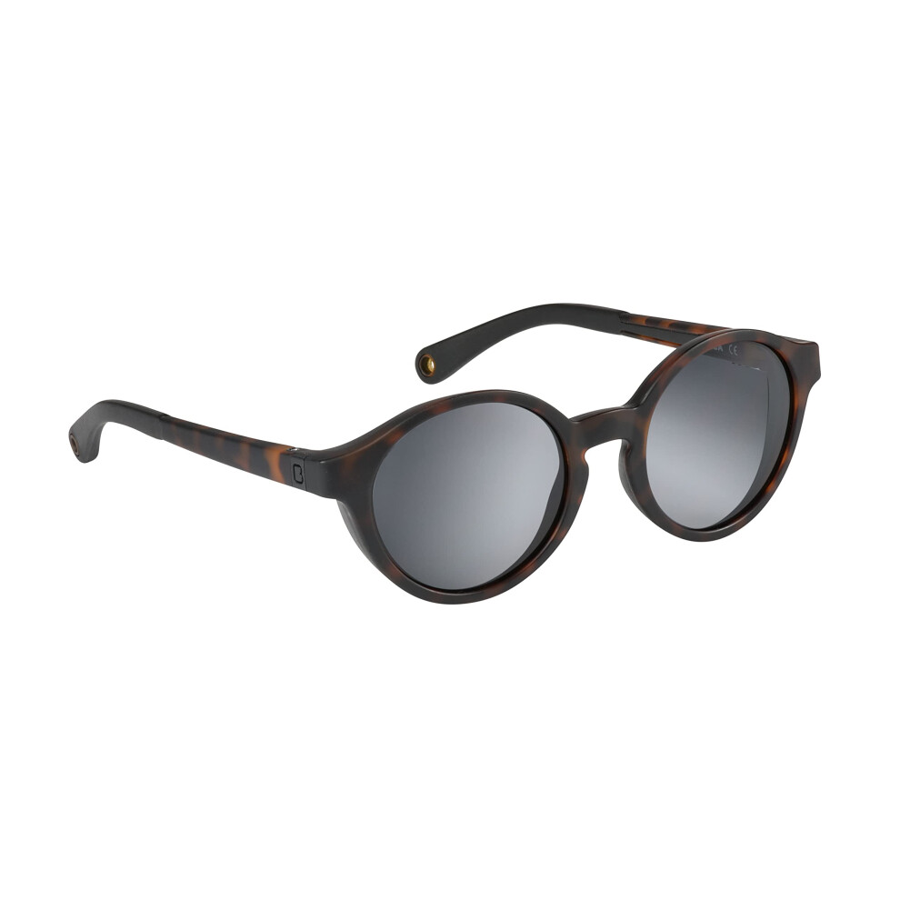 , Sunglasses For Children 2-4 Years, 100% Uv Protection - Cat 3, Side Protection, Optimal Comfort, 360 Adjustable Temples, Tortoiseshell Beaba