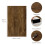 Abyssaly Sticky Back Plastic Roll, Wood Effect Vinyl Wrap Self Adhesive Wallpaper 2