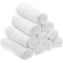 Sasma Home - Large Muslin Squares for Children, 100% Natural Soft and Natural Cotton, 70 x 70 cm, Soft Muslin Cloths, Muslin Swaddle Blankets