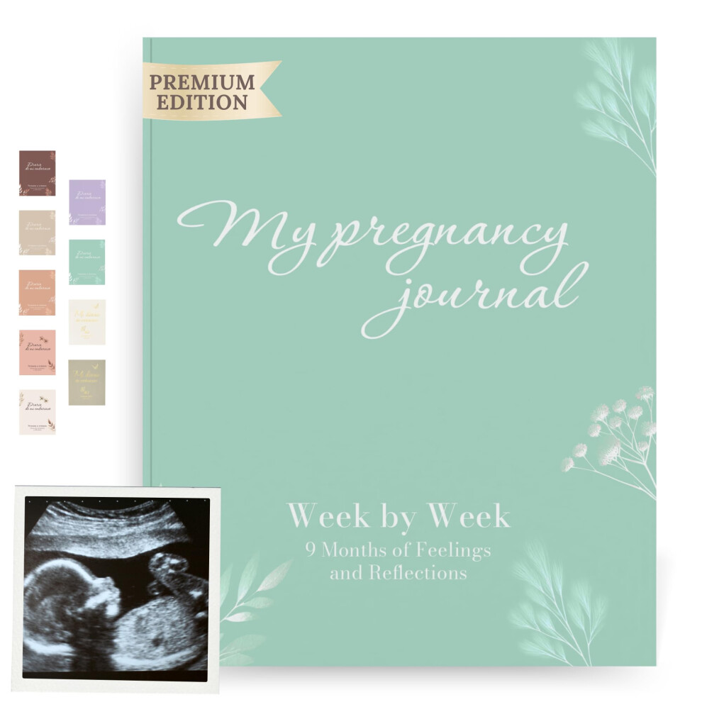 My Pregnancy Journal To Capture Every Moment Week By Week With Space For Photos And Ultrasounds Huborns
