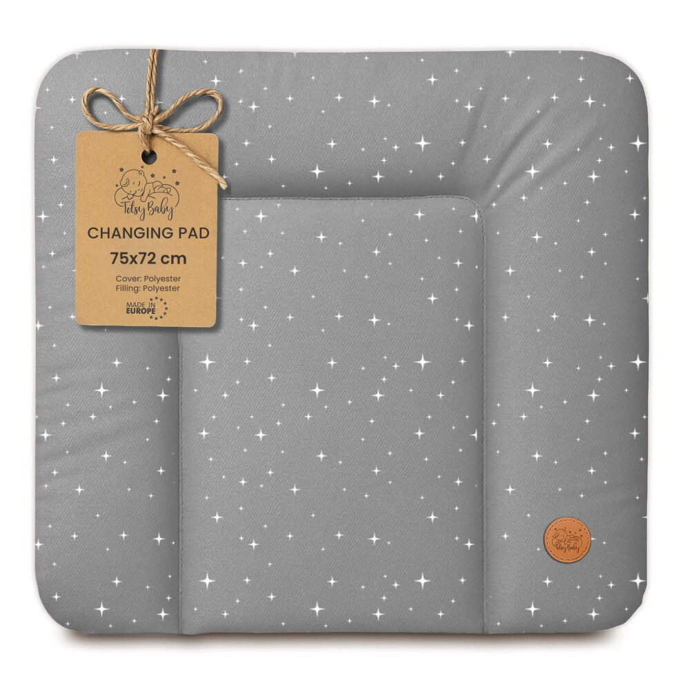 Totsy Baby Changing Pad Wipeable And Waterproof 75X72 Cm - Changing Mat To Place On Changing Table, Changing Top, Changing Dresser, Or Washing Machine