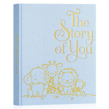 Lanpn Baby Memory Book for Boy Girl - The Story of You, Newborn Babys Book Keepsake Photo Album for New Parents