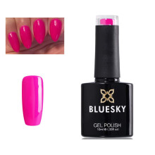Bluesky Neon Pink Raspberry Cerise Lush NEON 15 Nail Gel Polish UV LED Soak Off 10ml